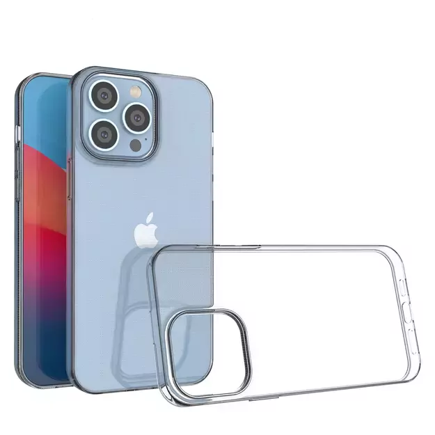 Ultra Clear 0.5mm iPhone 14 Pro Max cover gel transparent 1