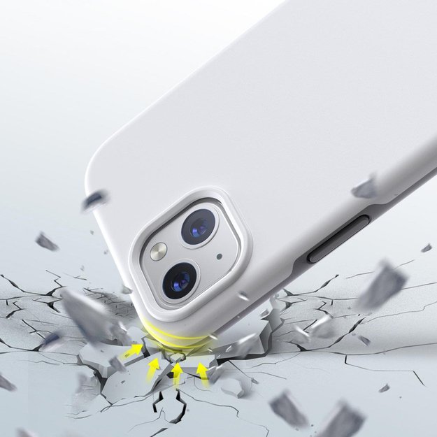 Choetech MFM Anti-drop case Made For MagSafe for iPhone 13 white (PC0112-MFM-WH) 7