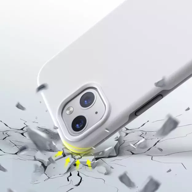 Choetech MFM Anti-drop case Made For MagSafe for iPhone 13 white (PC0112-MFM-WH) 1