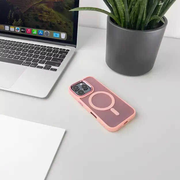Magnetic Collection MagSafe iPhone 16 Case - Pink 11