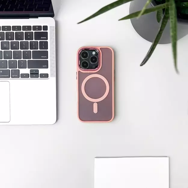 Magnetic Collection MagSafe iPhone 16 Case - Pink 12