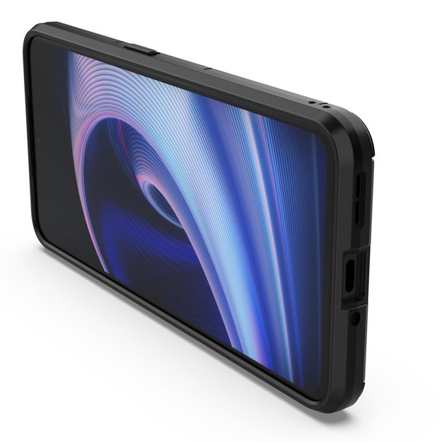 Ring Armor armored hybrid case cover + magnetic holder for OnePlus Ace black 17