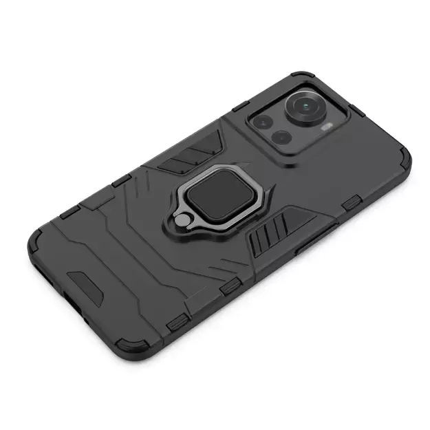 Ring Armor armored hybrid case cover + magnetic holder for OnePlus Ace black 36