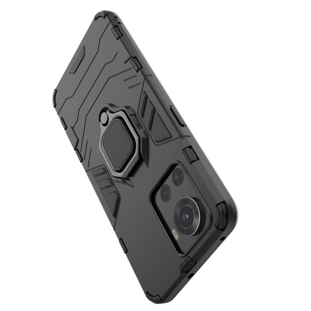 Ring Armor armored hybrid case cover + magnetic holder for OnePlus Ace black 27