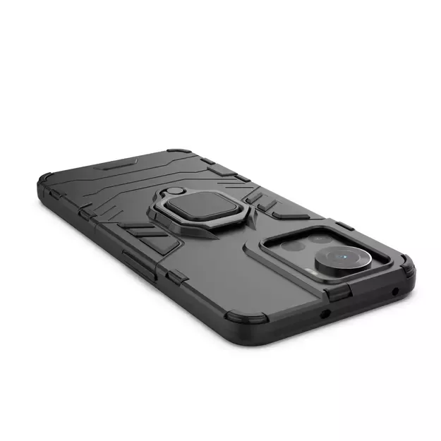 Ring Armor armored hybrid case cover + magnetic holder for OnePlus Ace black 30