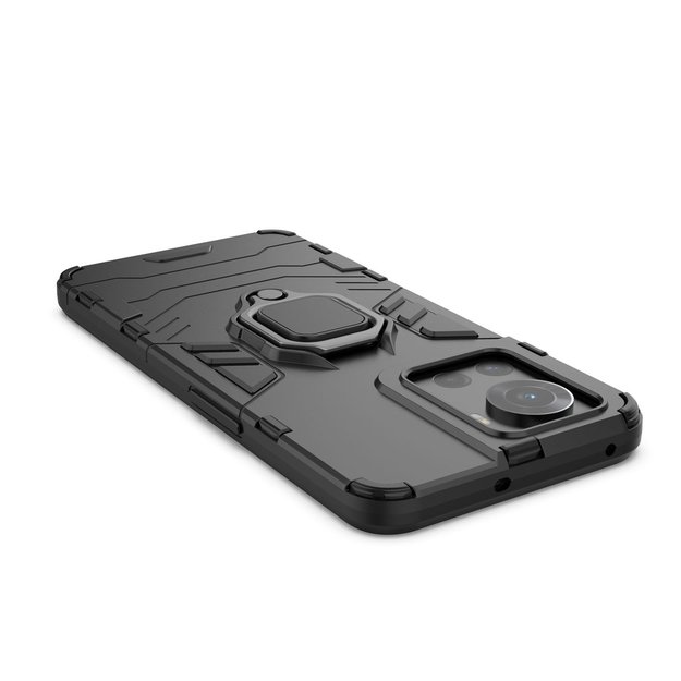 Ring Armor armored hybrid case cover + magnetic holder for OnePlus Ace black 33