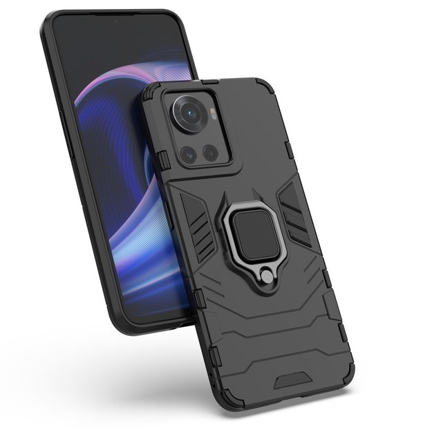 Ring Armor armored hybrid case cover + magnetic holder for OnePlus Ace black 15