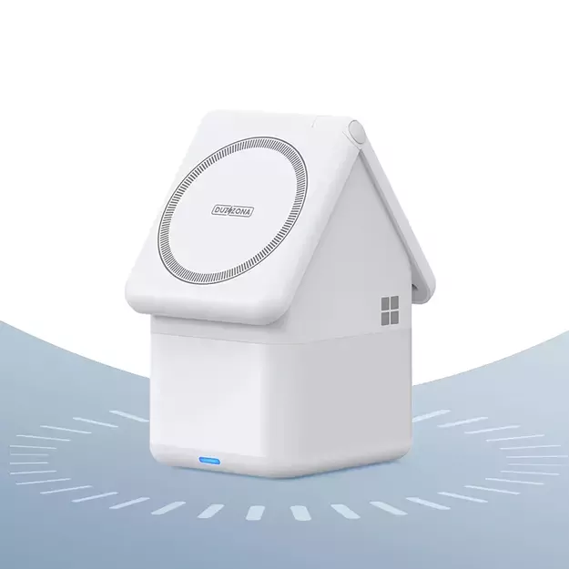 Duzzona W20 15W 4in1 inductive charger for iPhone / AirPods / Apple Watch with night lamp - white 35