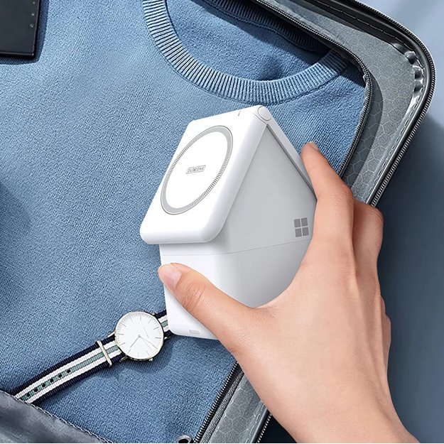 Duzzona W20 15W 4in1 inductive charger for iPhone / AirPods / Apple Watch with night lamp - white 14