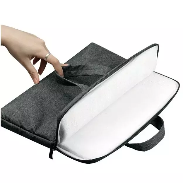 Tech-Protect Briefcase Laptop Bag 15-16&#39 &#39  - Dark Gray 2