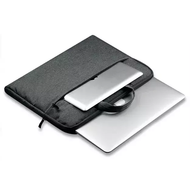 Tech-Protect Briefcase Laptop Bag 15-16&#39 &#39  - Dark Gray 3