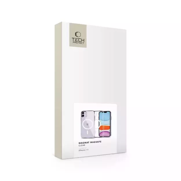 Tech-Protect MagMat MagSafe iPhone 11 Case - Clear 8