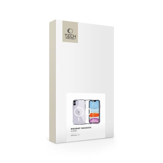 Tech-Protect MagMat MagSafe iPhone 11 Case - Clear 10