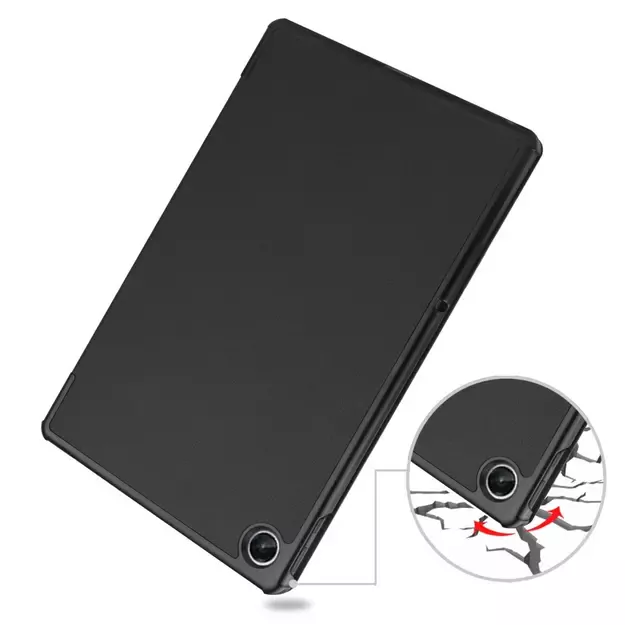 Tech-Protect SmartCase for Lenovo Tab M10 Plus (3rd gen.) 10.6&quot  TB-125 / TB-128 - black 10