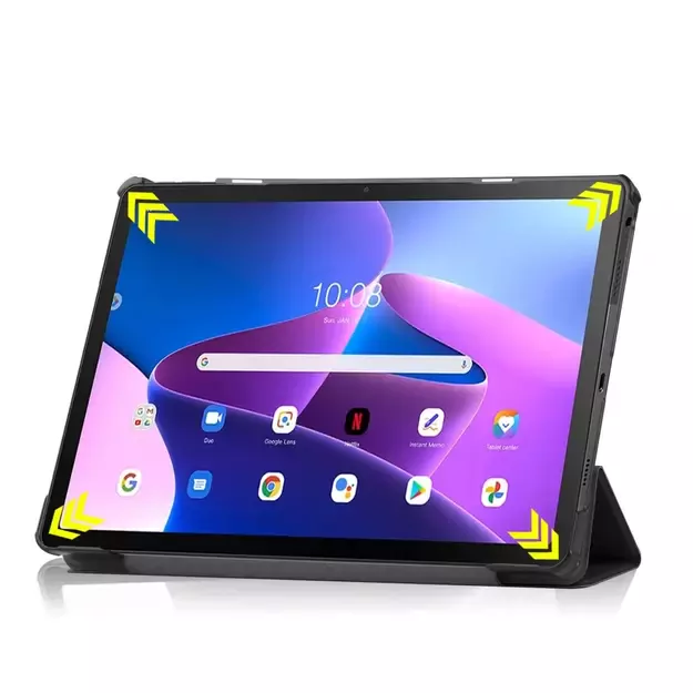 Tech-Protect SmartCase for Lenovo Tab M10 Plus (3rd gen.) 10.6&quot  TB-125 / TB-128 - black 9