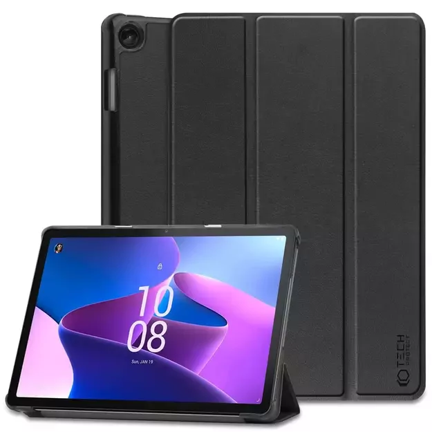 Tech-Protect SmartCase for Lenovo Tab M10 Plus (3rd gen.) 10.6&quot  TB-125 / TB-128 - black