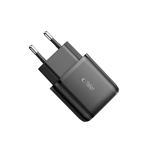Tech-Protect C20W Charger USB-C PD 20W / USB-A QC 3.0 - Black 9