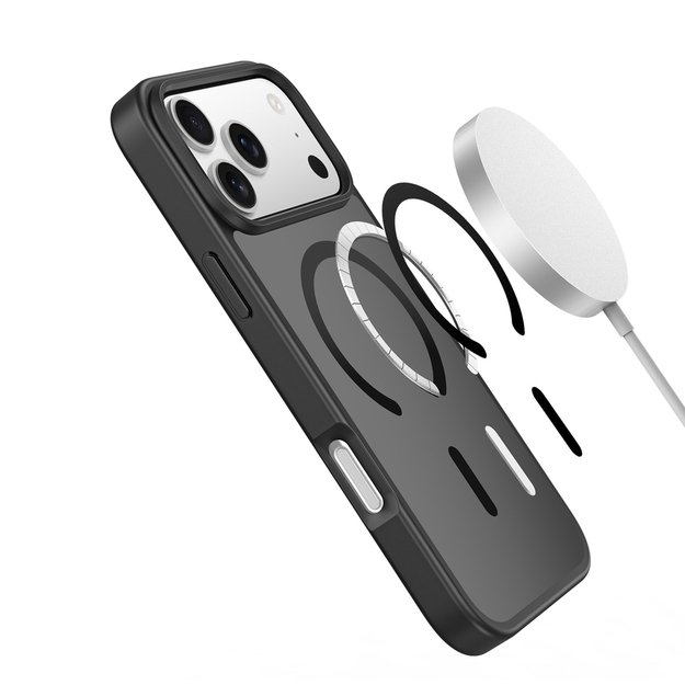 Dux Ducis Yind iPhone 17 Pro Case Compatible with MagSafe - Black 4