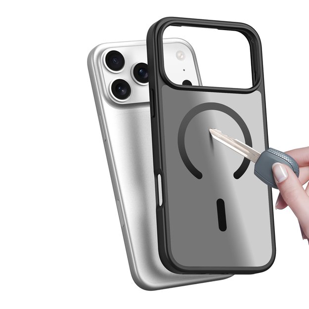 Dux Ducis Yind iPhone 17 Pro Case Compatible with MagSafe - Black 5
