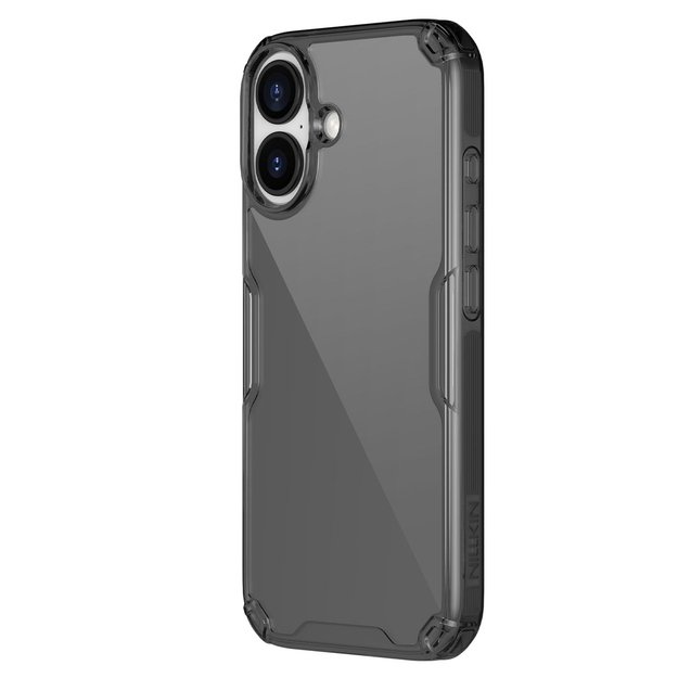 Nillkin Nature TPU Pro Case for iPhone 17 - Translucent Black 1