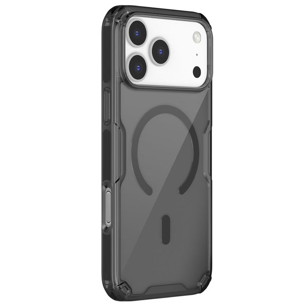 Nillkin Nature TPU Pro Magnetic Case Compatible with MagSafe for iPhone 17 Pro Max - Translucent Black 2