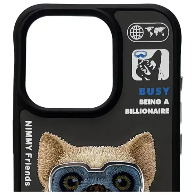 Nimmy Cool&amp Cute 2.0 Case for iPhone 15 Pro - Black 4