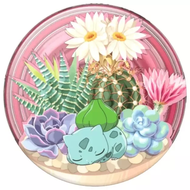Popsockets 2 Bulbasaur Terrarium Holder and Phone Stand 1