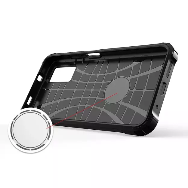 Hybrid Armor Case Tough Rugged Cover for Xiaomi Redmi Note 10 5G / Poco M3 Pro golden 6