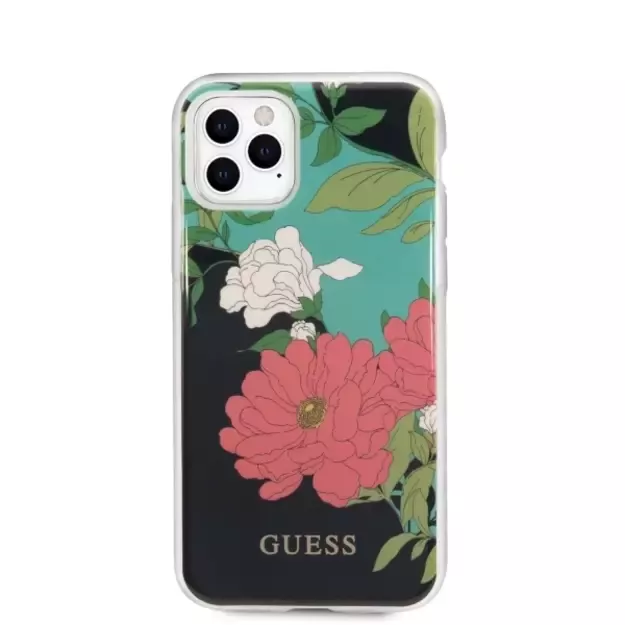 Guess GUHCN58IMLFL01 iPhone 11 Pro black/black N°1 Flower Collection 2