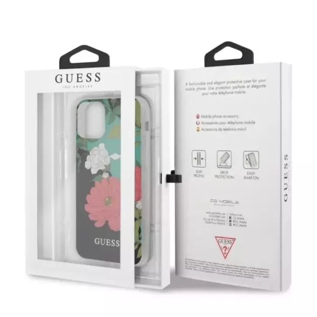 Guess GUHCN58IMLFL01 iPhone 11 Pro black/black N°1 Flower Collection 6