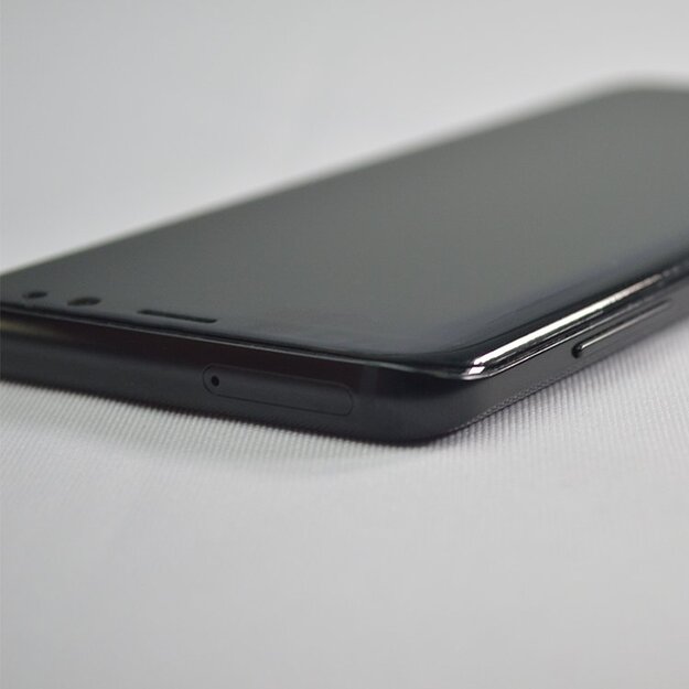 3D Edge Nano Flexi Glass Hybrid Full Screen Protector with frame for Samsung Galaxy S21+ 5G (S21 Plus 5G) black 26