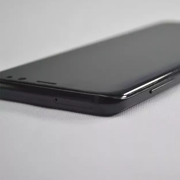 3D Edge Nano Flexi Glass Hybrid Full Screen Protector with frame for Samsung Galaxy S21+ 5G (S21 Plus 5G) black 9