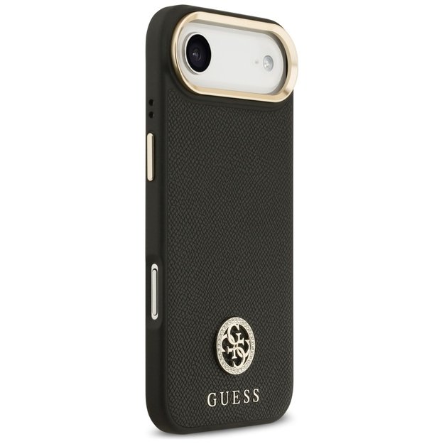 Guess Grained Strass Logo MagSafe case for iPhone Air - black 3
