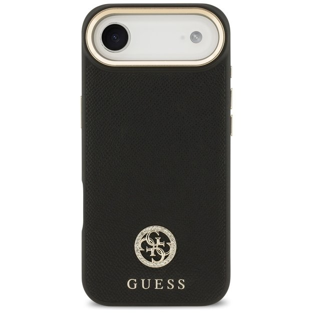 Guess Grained Strass Logo MagSafe case for iPhone Air - black 2