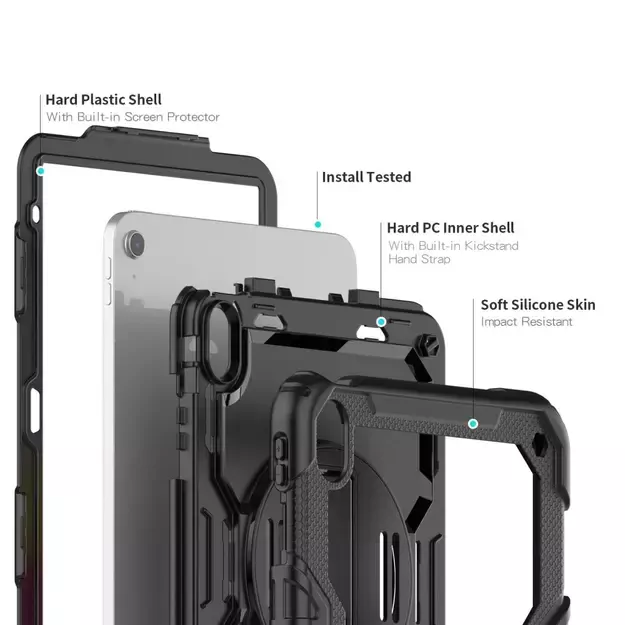 Tech-Protect Solid360 Case for iPad 10.9&quot  2022 - Black 17