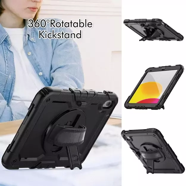Tech-Protect Solid360 Case for iPad 10.9&quot  2022 - Black 14