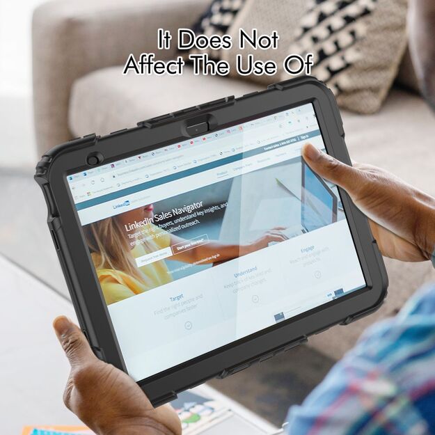 Tech-Protect Solid360 Case for iPad 10.9&quot  2022 - Black 26