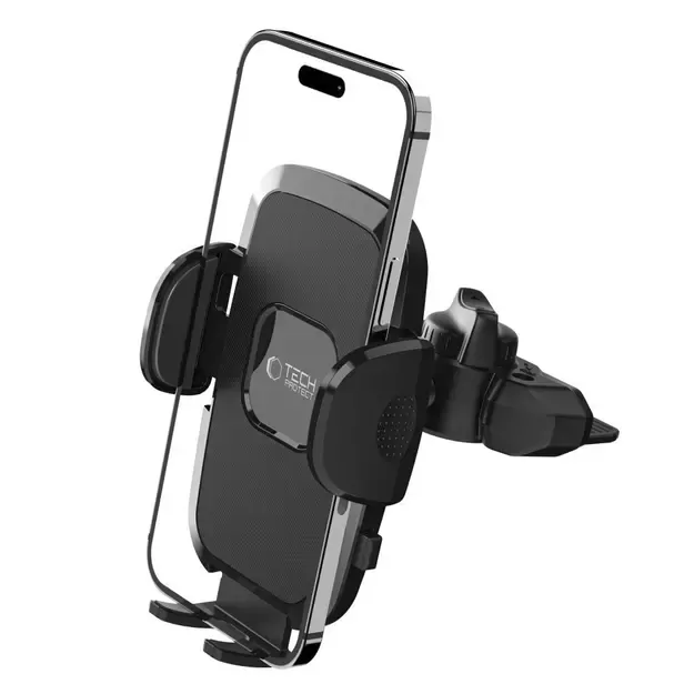Tech-Protect V3 Car Phone Holder for CD Drive - Black 5