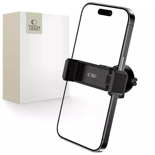 Tech-Protect V3 mini car phone holder for air vent - black