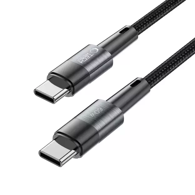 Tech-Protect UltraBoost USB-C / USB-C PD 60W 3A 2m cable - gray 2