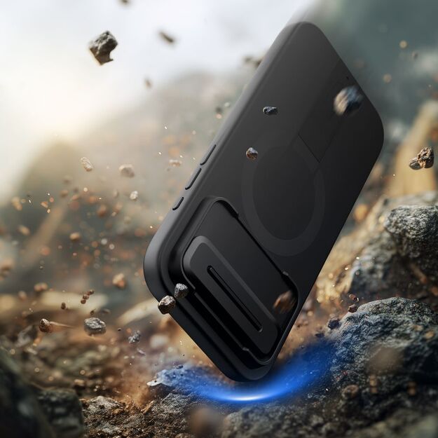 Tech-Protect Kevlar Aura MagSafe Case for iPhone Air - Black 6