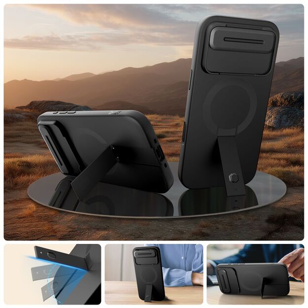 Tech-Protect Kevlar Aura MagSafe Case for iPhone Air - Black 3