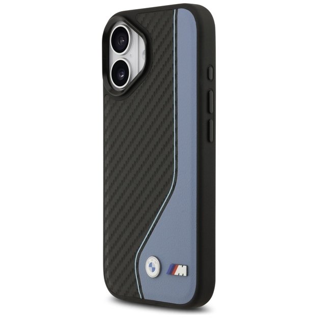 BMW M Carbon Logo MagSafe Case for iPhone 17 - Blue 1