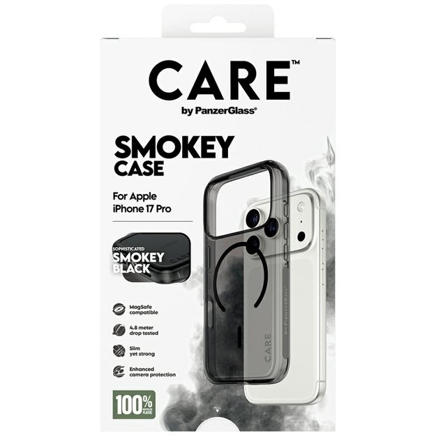 CARE by PanzerGlass Flagship Urban Explorer Case w. Black MagSafe for iPhone 17 Pro - Black 4
