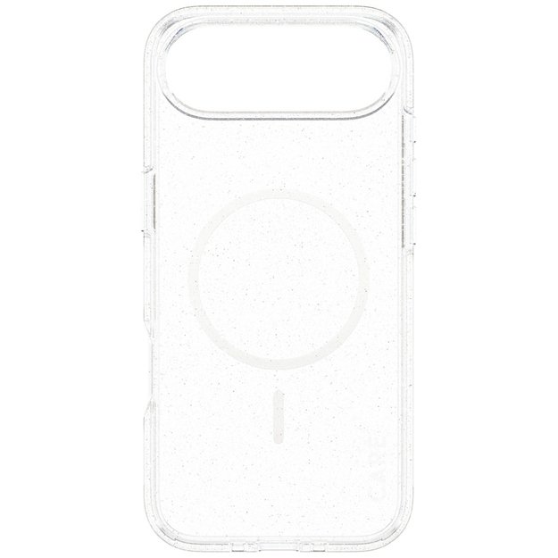 CARE by PanzerGlass Flagship Urban Explorer Case w. White MagSafe for iPhone Air - Clear Glitter 2