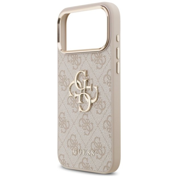 Guess 4G Big 4G Classic Logo Case for iPhone 17 Pro Max - Rose Gold 5