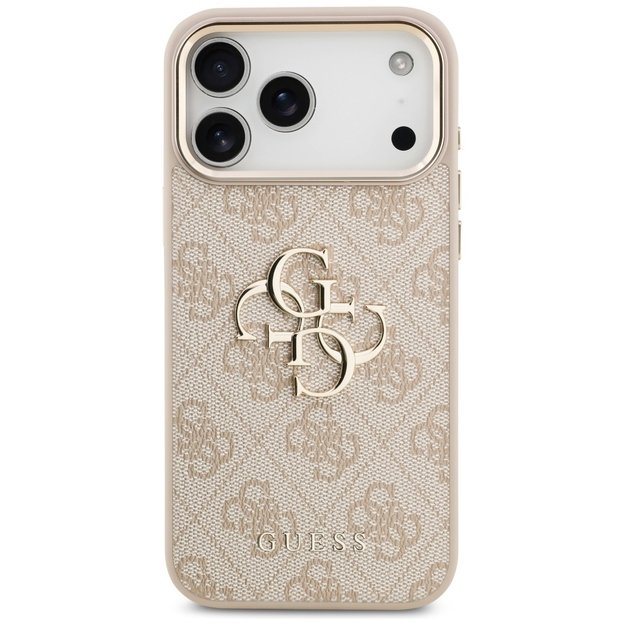 Guess 4G Big 4G Classic Logo Case for iPhone 17 Pro Max - Rose Gold 2