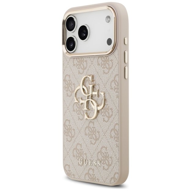 Guess 4G Big 4G Classic Logo Case for iPhone 17 Pro Max - Rose Gold 1