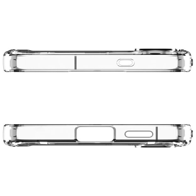 Spigen Ultra Hybrid Mag MagSafe Case for Samsung Galaxy S25 FE - Clear and White 4