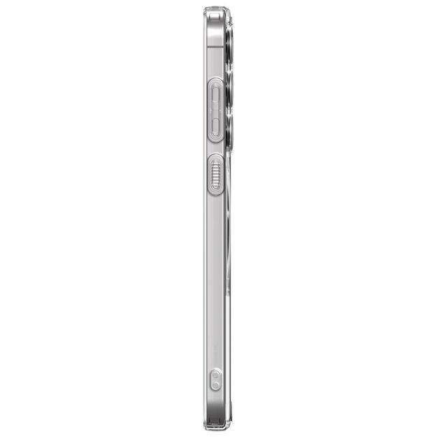 Spigen Ultra Hybrid Mag MagSafe Case for Samsung Galaxy S25 FE - Clear and White 3